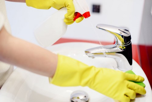 Professional builders clean for a renovated home in Wandsworth
