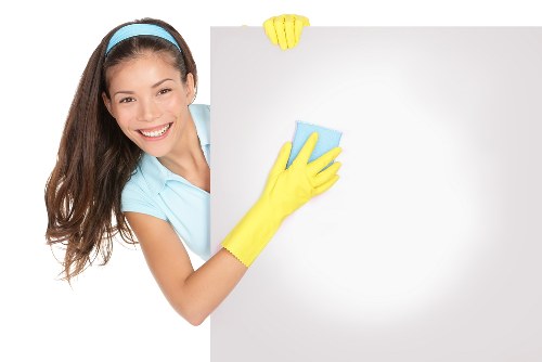 Bathroom surfaces being cleaned during deep cleaning in Wandsworth