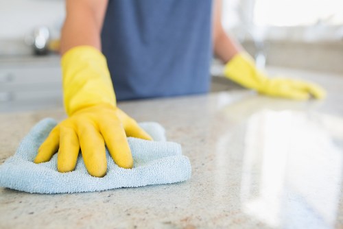 Low-carbon van supporting sustainable cleaning services